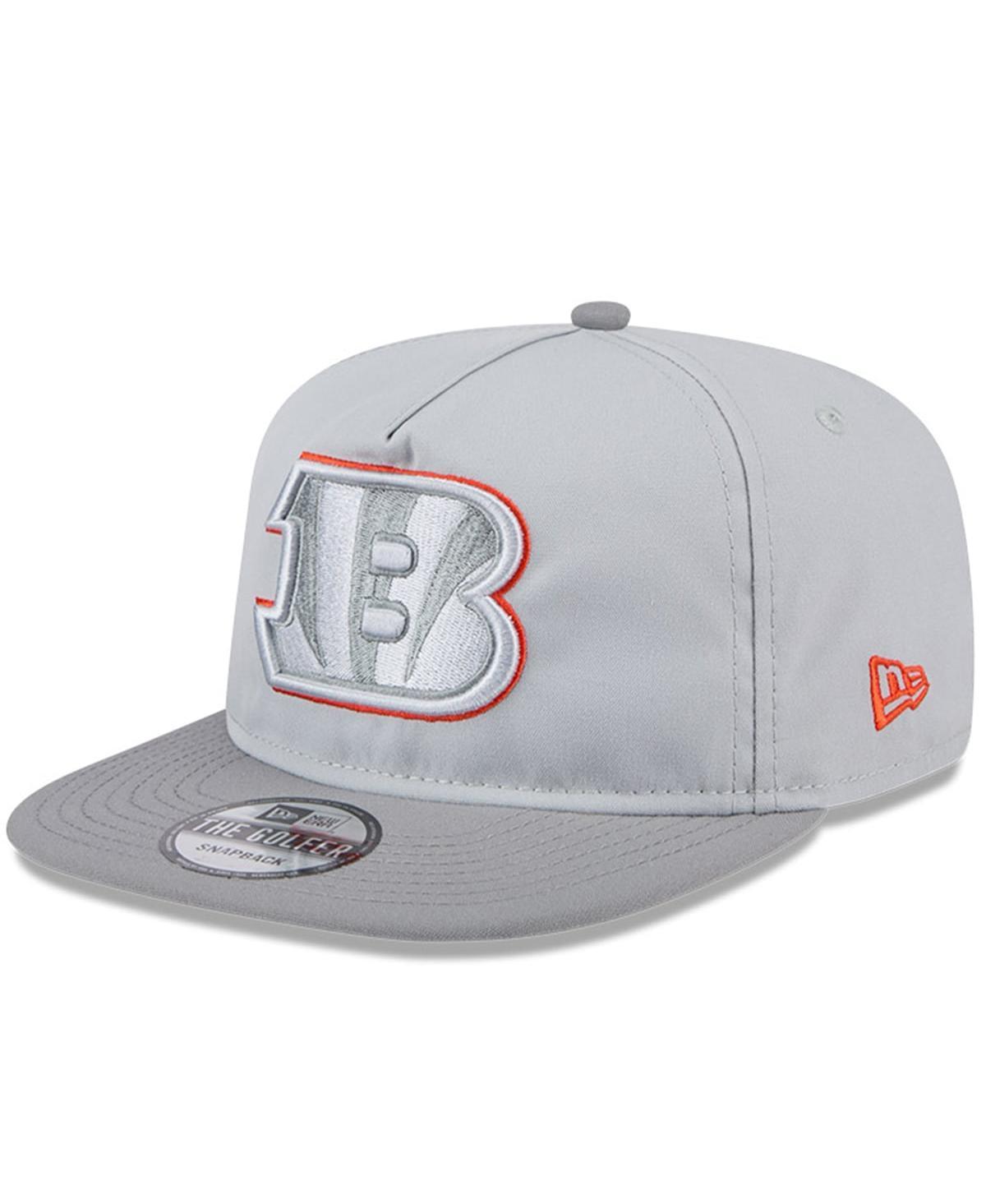 New Era Mens Gray Cincinnati Bengals 2024 Nfl Training Camp Golfer Snapback Hat Product Image