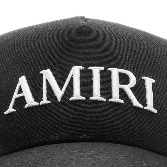 Amiri Core Logo Trucker Hat - Black Male Product Image