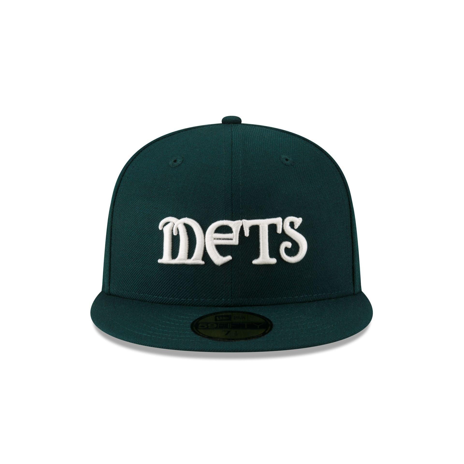 Just Caps Dark Green Wool New York Mets 59FIFTY Fitted Hat Male Product Image