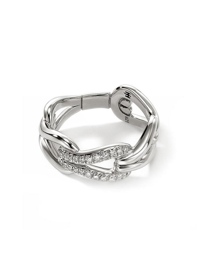 John Hardy Pav Diamond Surf Ring Product Image