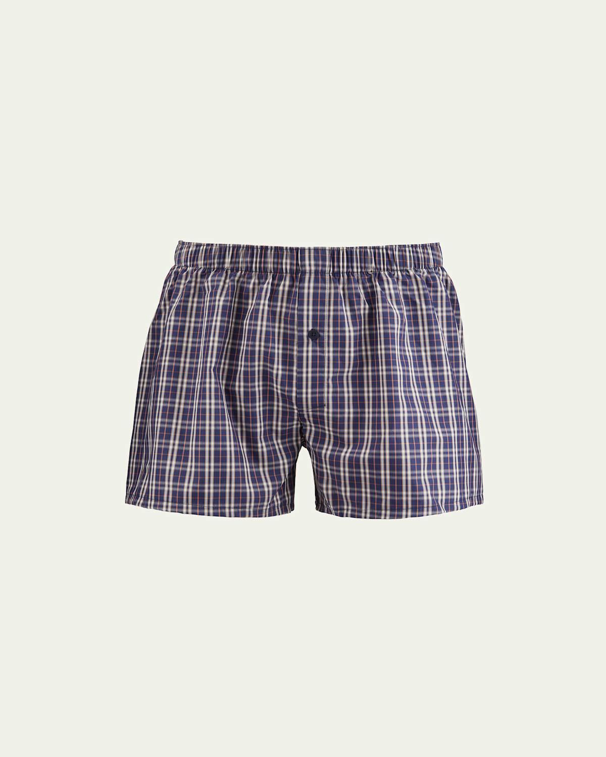 Mens Fancy Woven Cotton Boxers Product Image