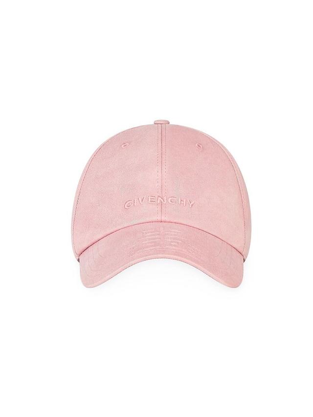 Mens 4G Embroidered Cap In Canvas Product Image