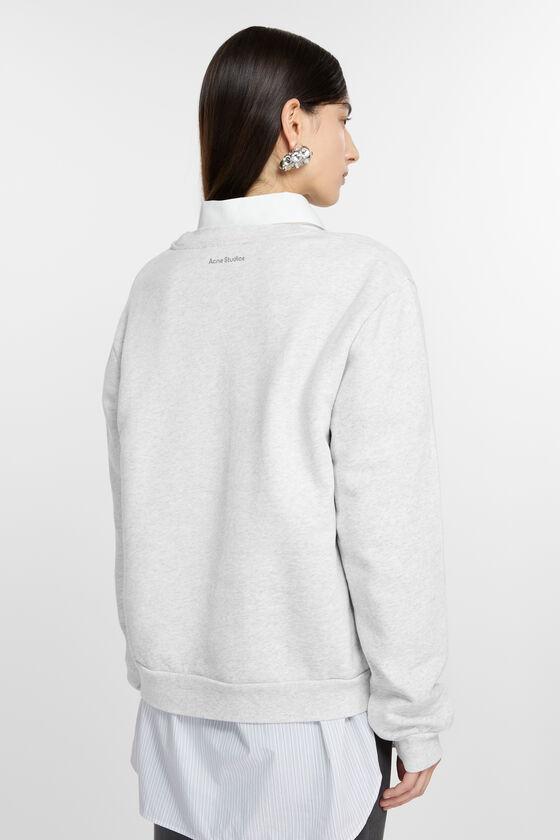 Crew neck fleece sweater Product Image