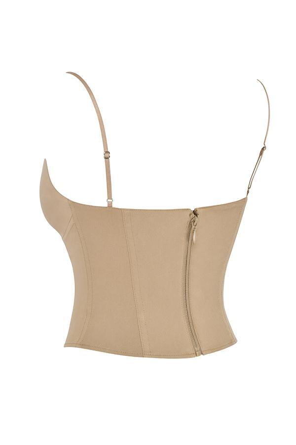 Flavia Beige Sculpting Corset Product Image