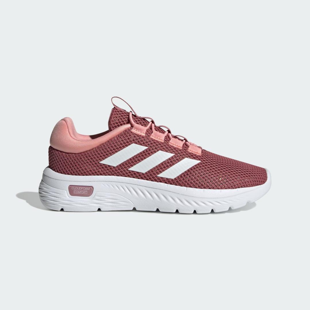 adidas Cloudfoam Comfy Shoes Preloved Crimson 9 Womens Product Image