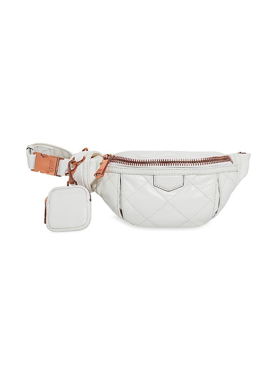 Womens Outta Here Leather Large Sling Bag Product Image