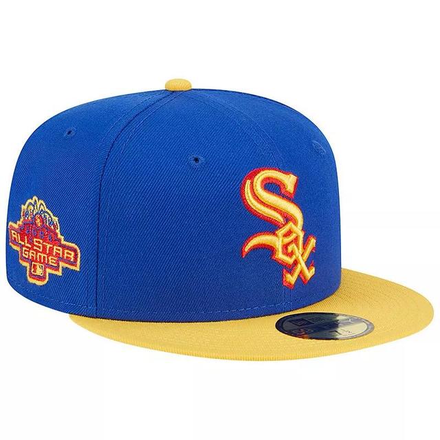 Mens New Era Royal/Yellow Chicago White Sox Empire 59FIFTY Fitted Hat Product Image