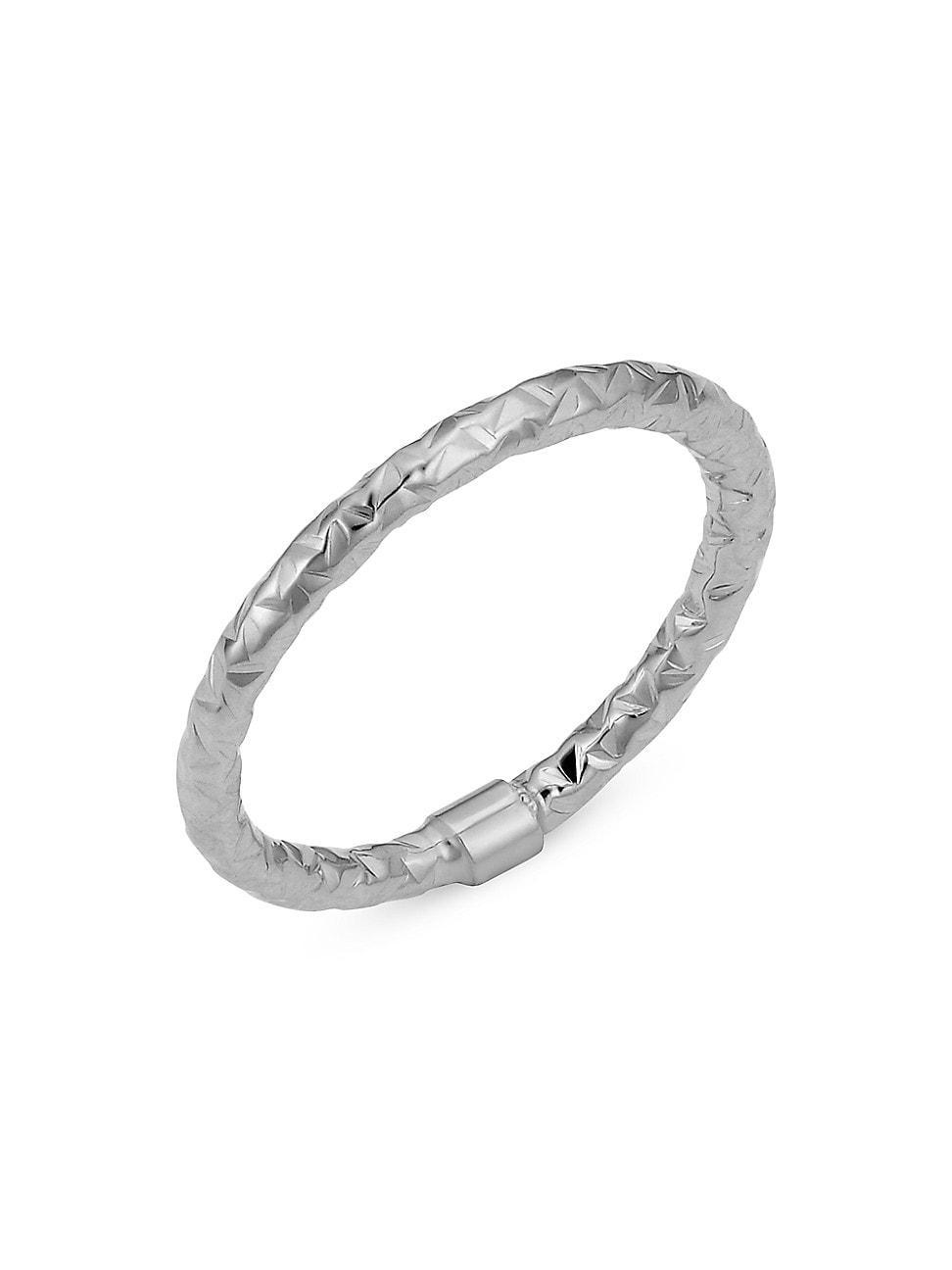 Womens 14K White Solid Gold Sweet Ring Product Image