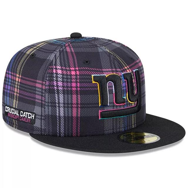 Mens New Era New York Giants 2024 NFL Crucial Catch Plaid 59FIFTY Fitted Hat Product Image