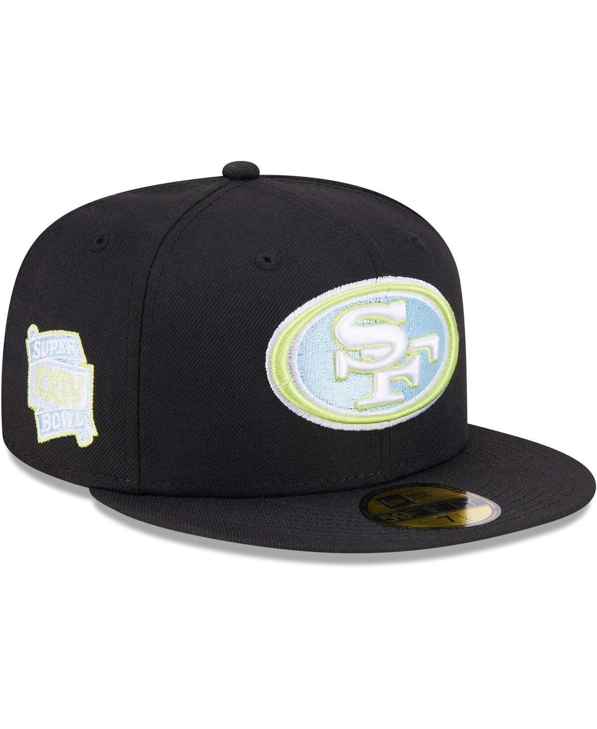 Mens New Era Black San Francisco 49ers Multi 59FIFTY Fitted Hat Product Image