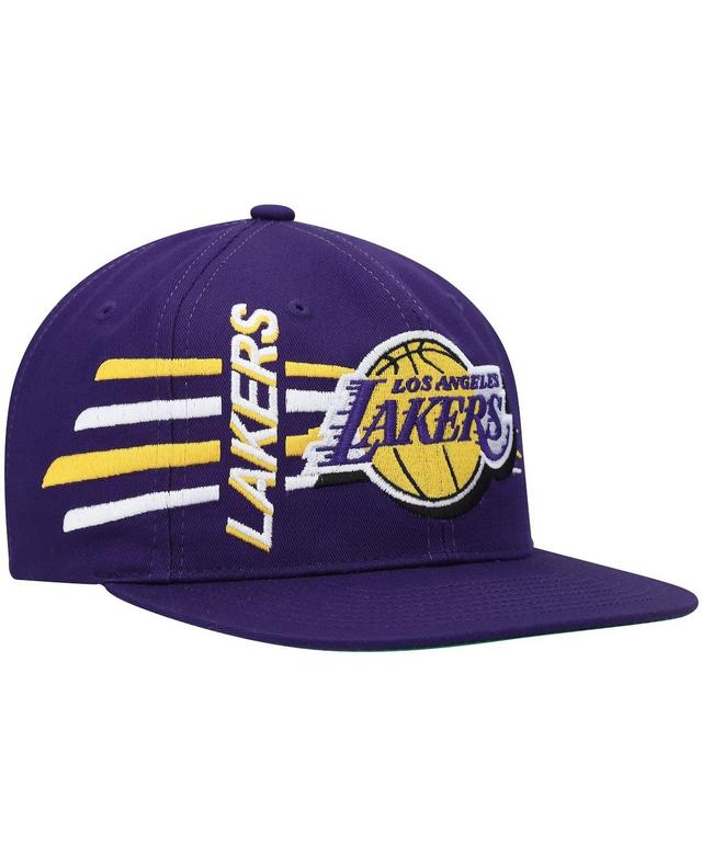 Mens Mitchell & Ness Los Angeles Lakers Retro Bolt Deadstock Snapback Hat Product Image