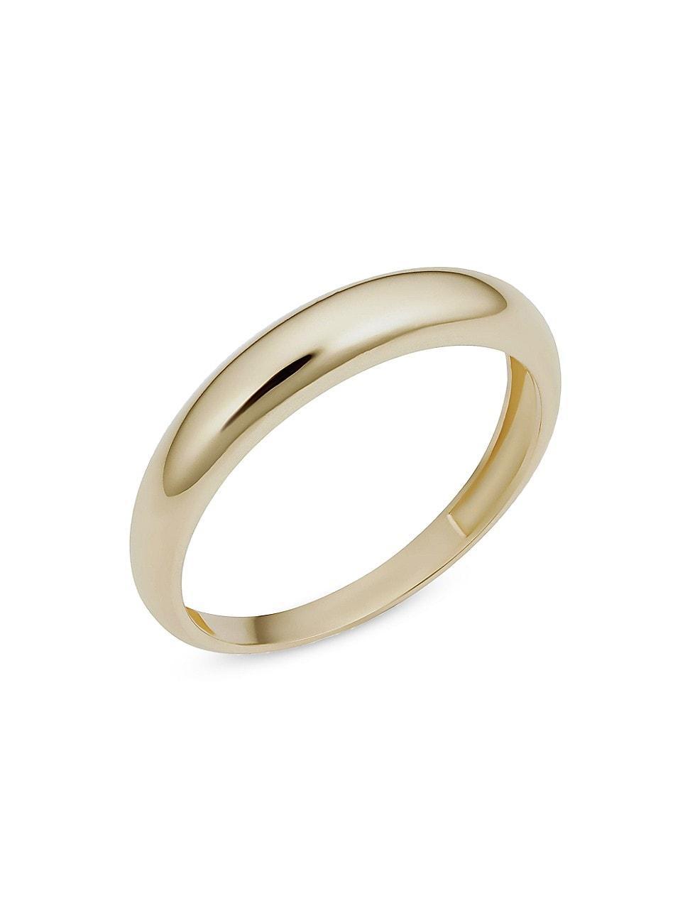 Womens 14K Yellow Solid Gold The Archie Ring Product Image