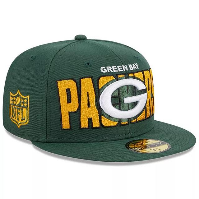 Mens New Era Bay Packers 2023 NFL Draft 59FIFTY Fitted Hat Product Image