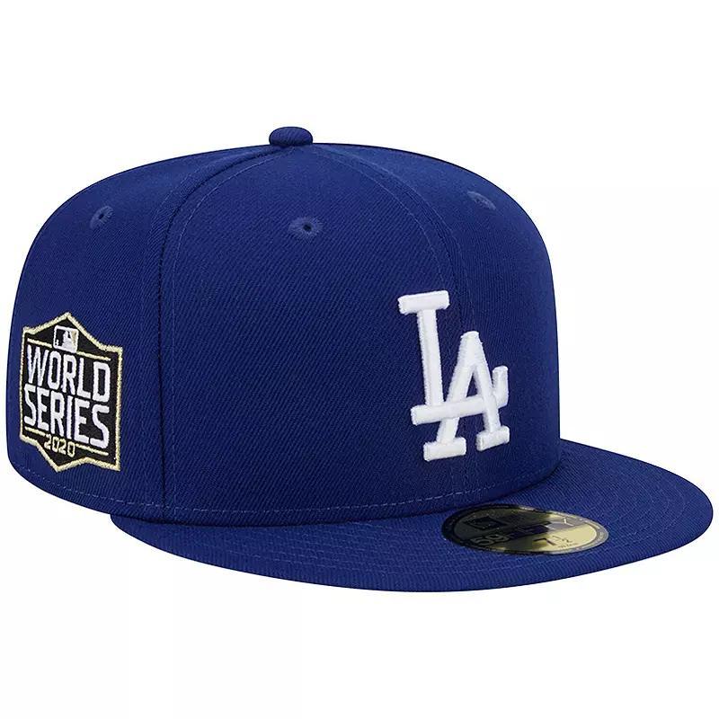 Mens New Era Royal Los Angeles Dodgers 2020 World Series Team Color 59FIFTY Fitted Hat Product Image