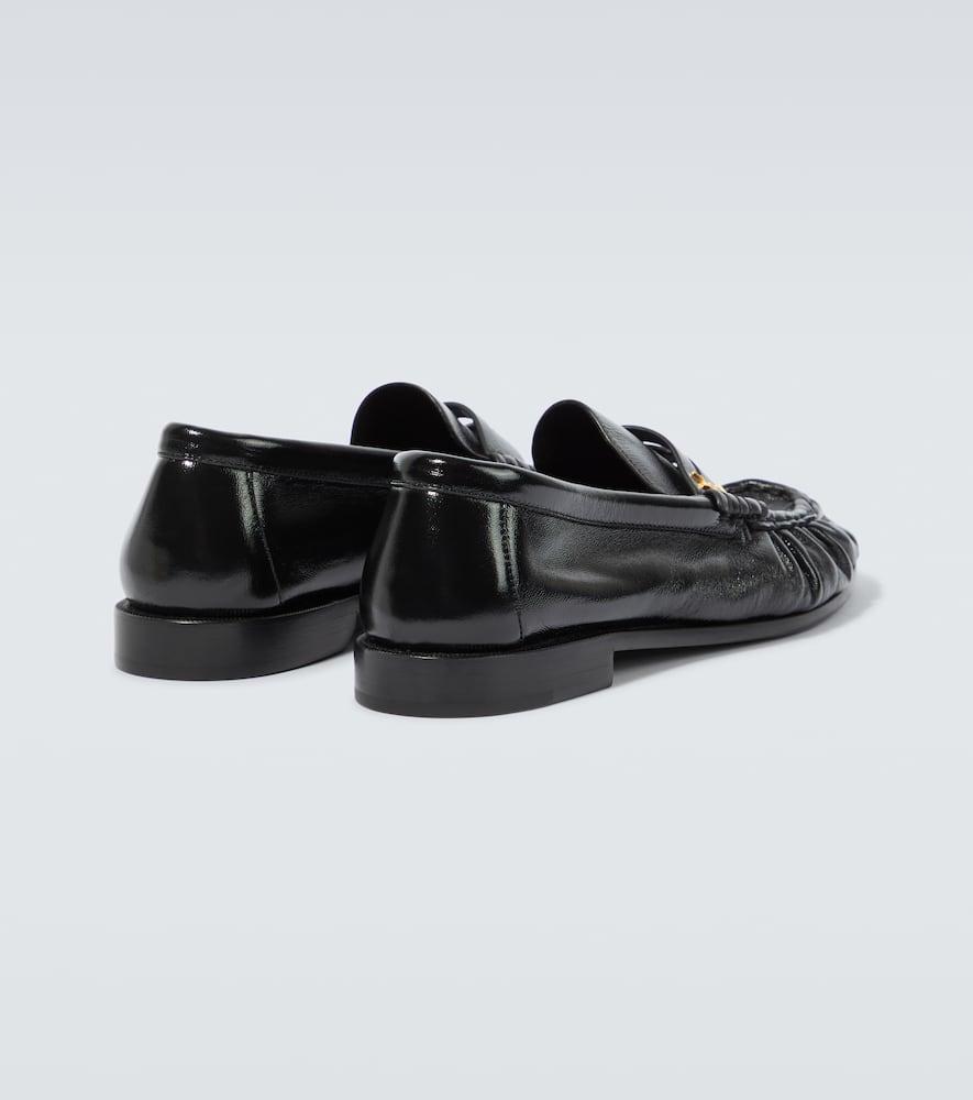 Le Loafer Monogram Leather Loafers In Black Product Image