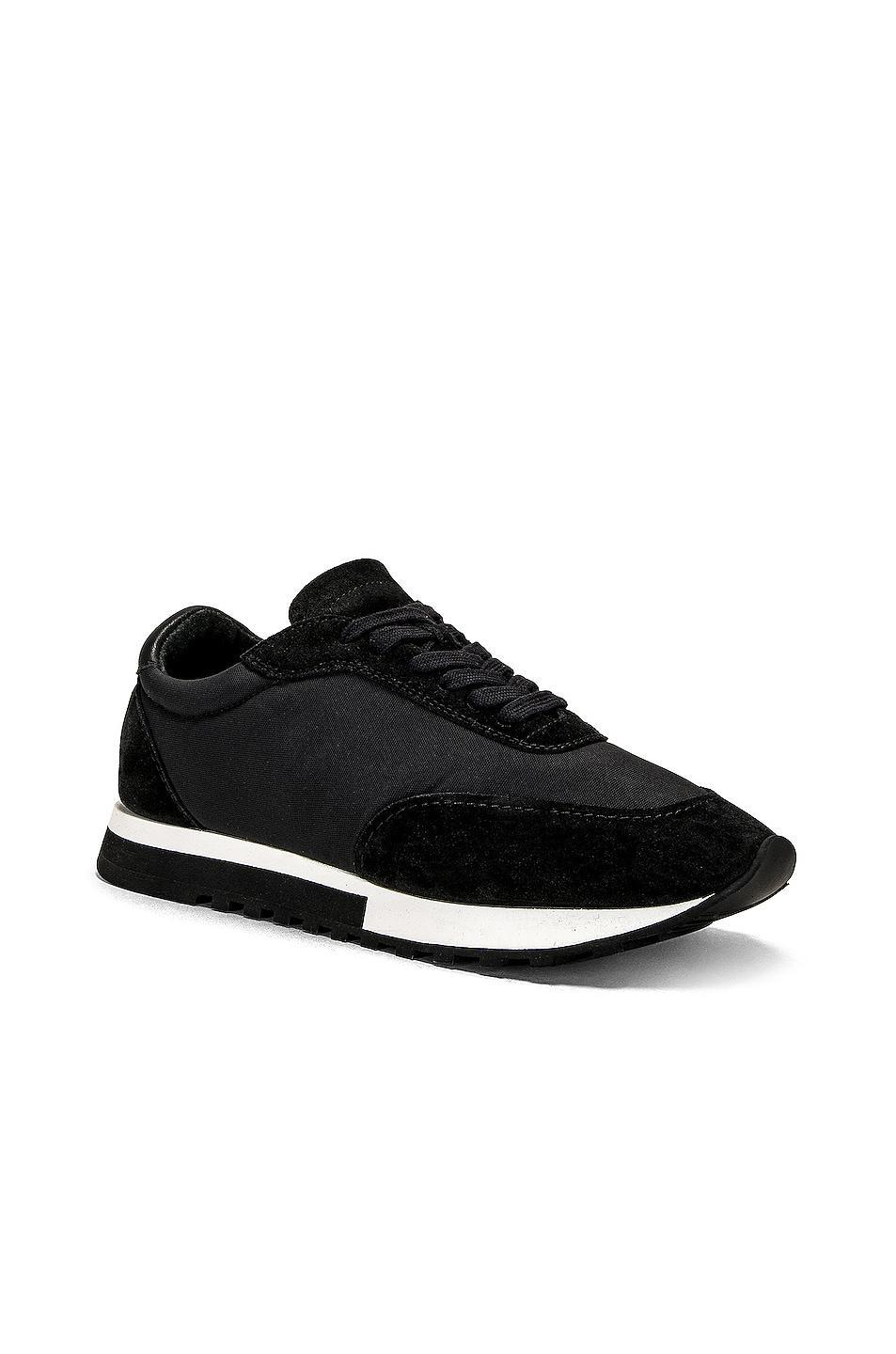 The Row Owen Runner Sneaker in Black Product Image