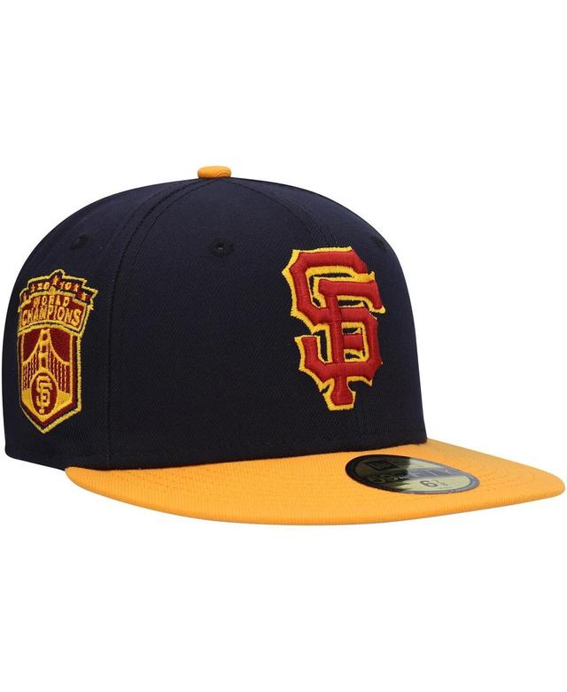 Mens New Era Navy San Francisco Giants Primary Logo 59FIFTY Fitted Hat - Navy Product Image