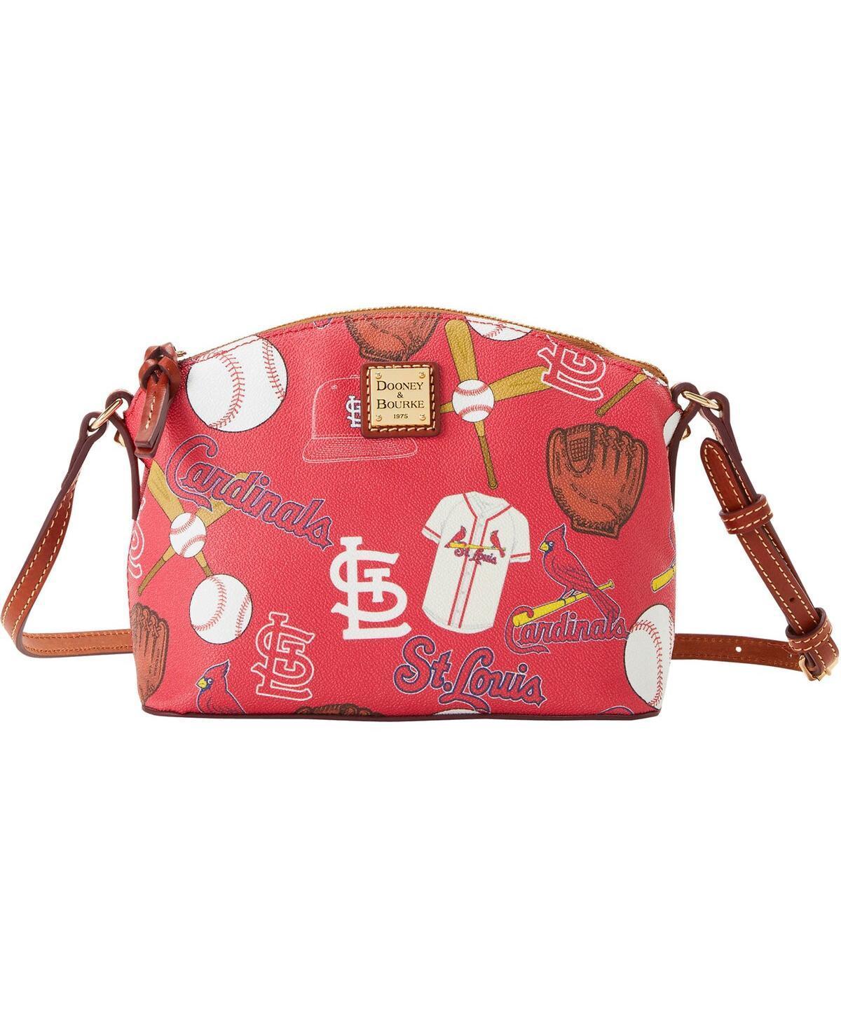 Dooney & Bourke Womens St. Louis Cardinals Game Day Suki Crossbody Bag Product Image