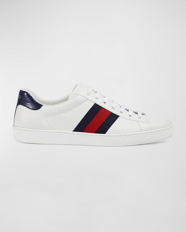 Mens GG Stripe Tennis Sneakers Product Image