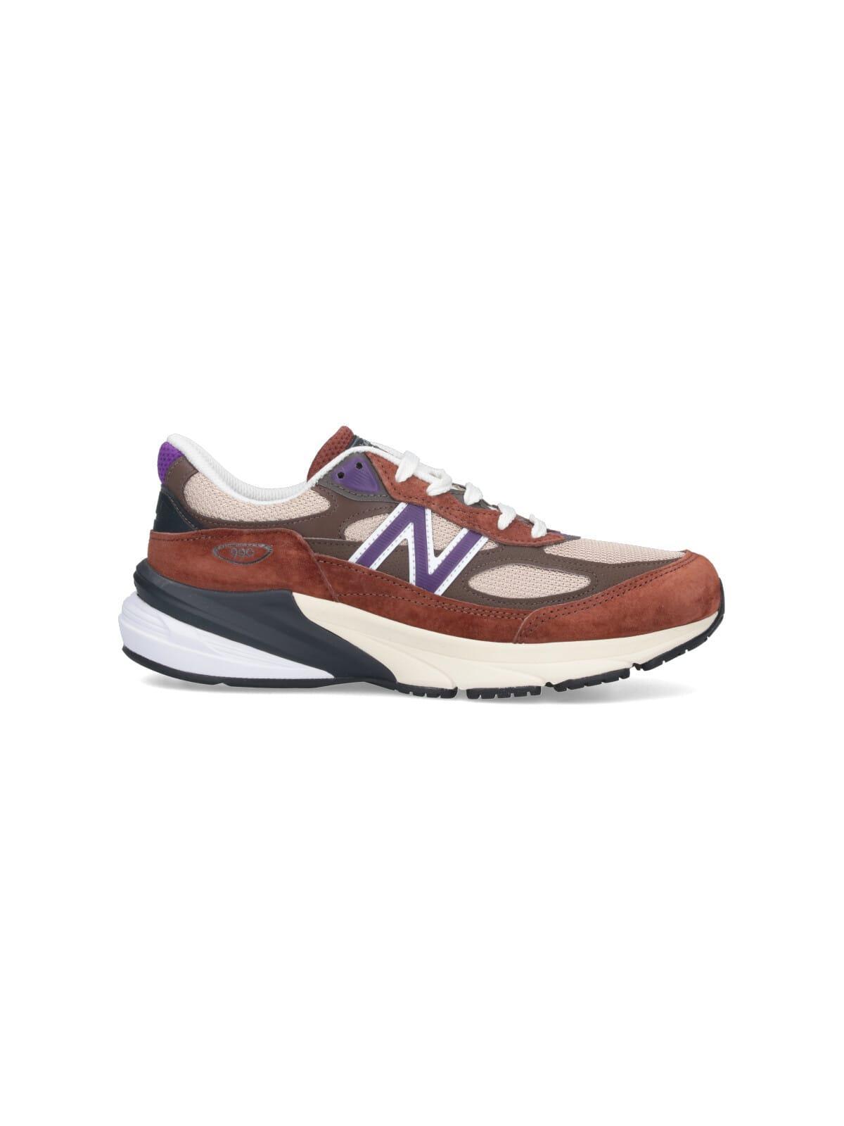 NEW BALANCE "990v6" Sneakers In Brown Product Image