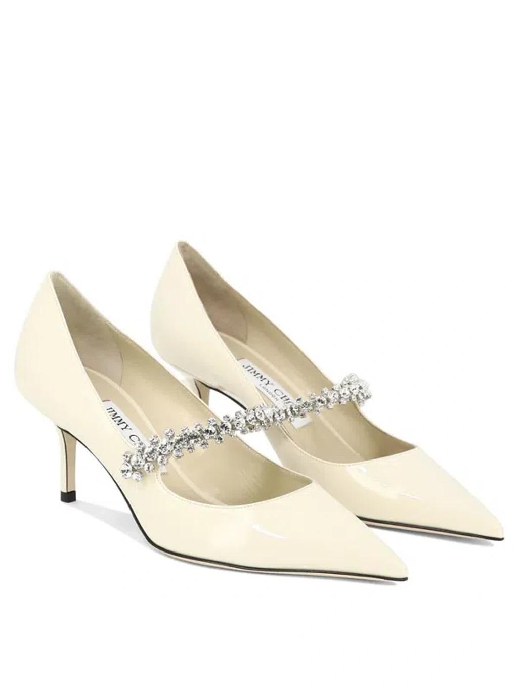 JIMMY CHOO Bing Pump 65 Pumps In White Product Image