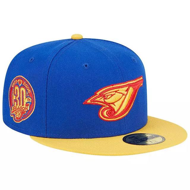 Mens New Era Royal/Yellow Toronto Jays Empire 59FIFTY Fitted Hat Product Image