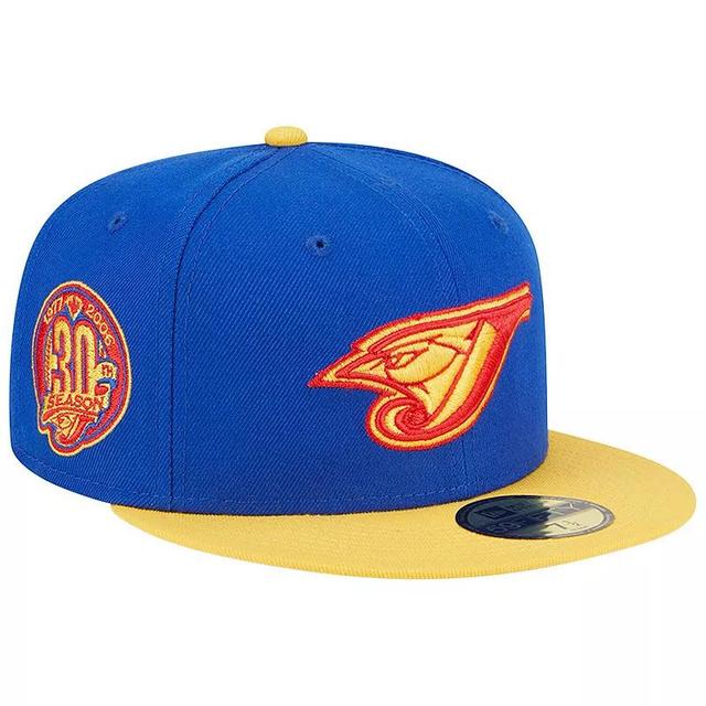 Mens New Era Royal/Yellow Toronto Blue Jays Empire 59FIFTY Fitted Hat Product Image