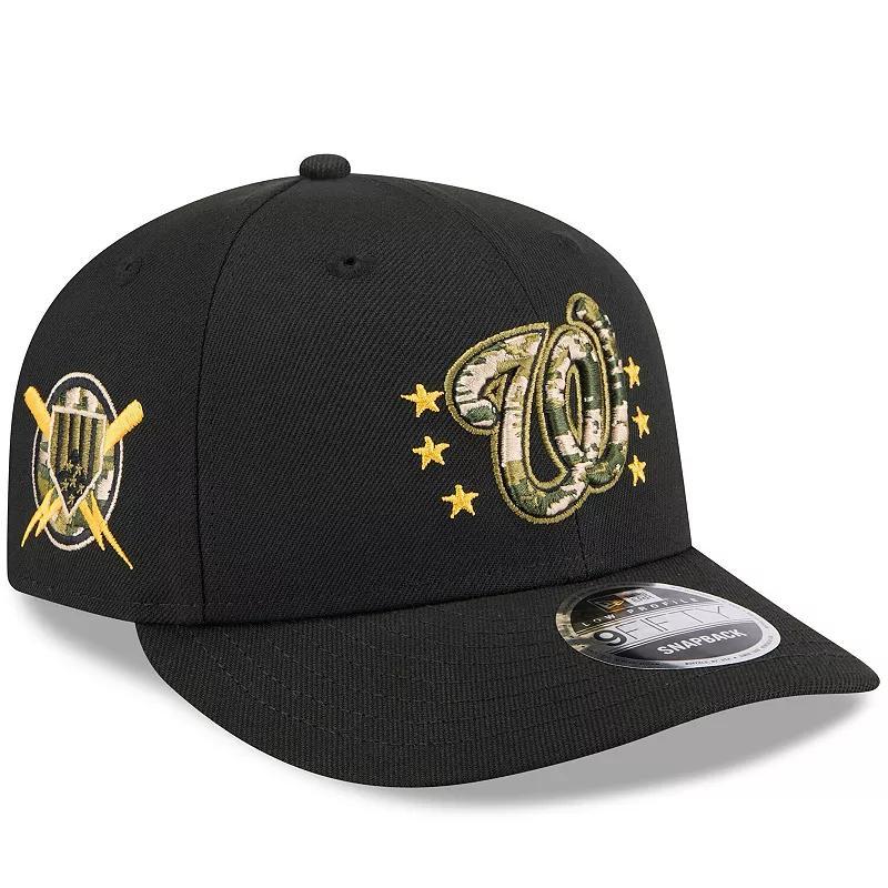 Mens New Era Washington Nationals 2024 Armed Forces Day Low Profile 9FIFTY Snapback Hat Product Image