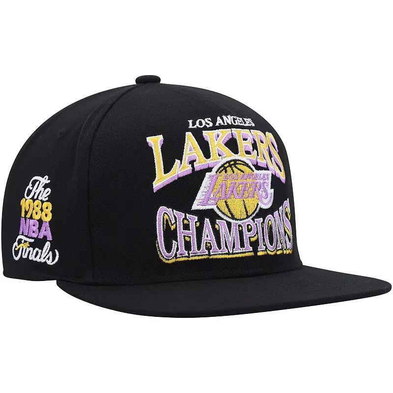 Mens Mitchell & Ness Los Angeles Lakers Hardwood Classics SOUL Champions Era Diamond Snapback Hat Product Image