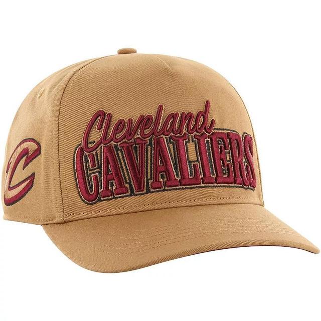 Mens 47 Tan Cleveland Cavaliers Barnes Hitch Adjustable Hat Product Image