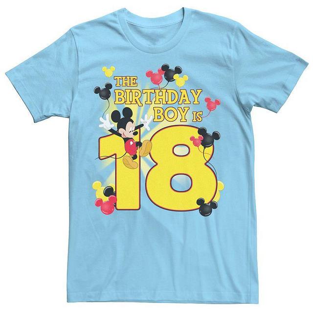 Disneys Mickey & Friends Mens 18 Year Old Birthday Boy Tee Product Image