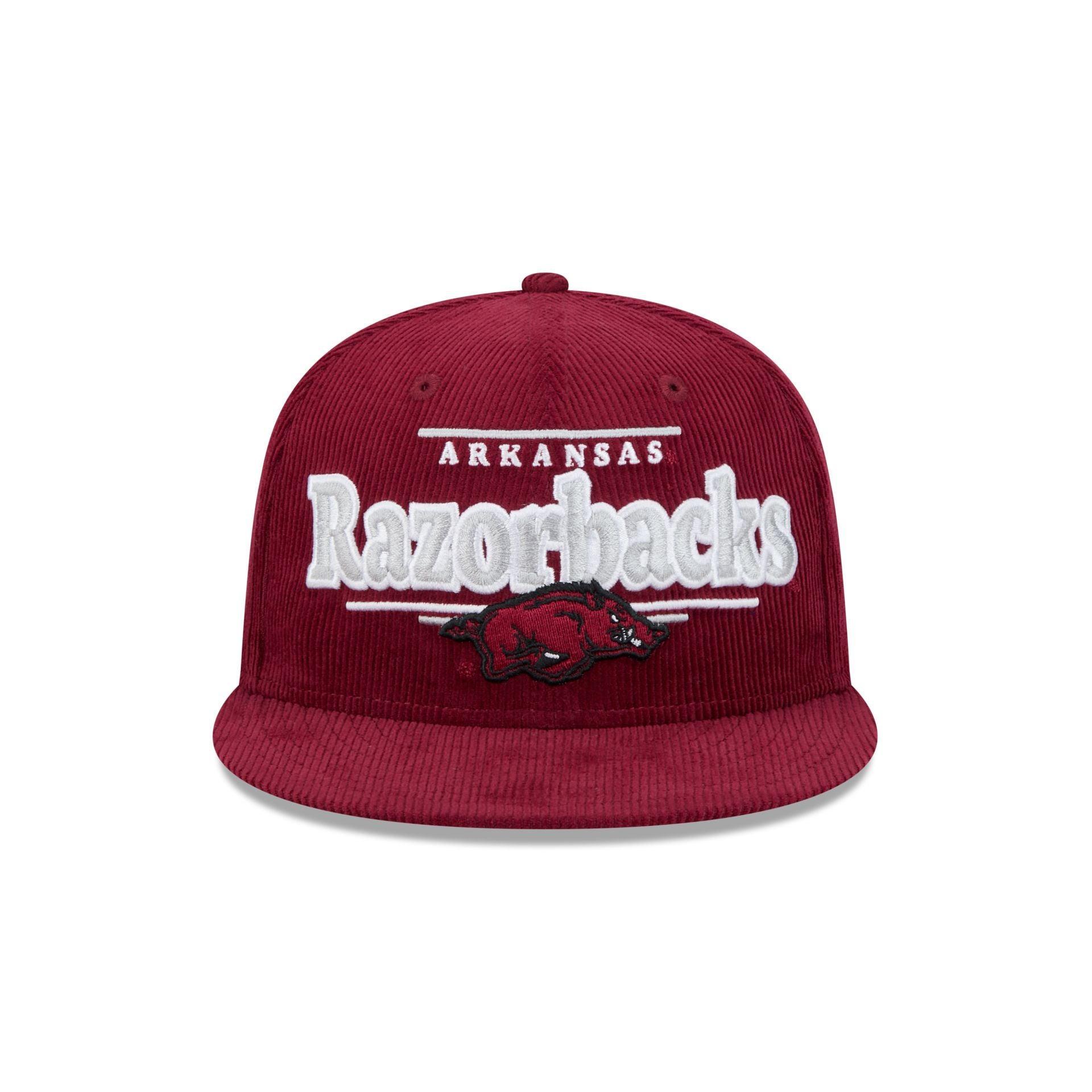 Arkansas Razorbacks Throwback Display 9FIFTY Snapback Hat Male Product Image