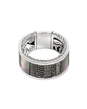 John Hardy Classic Chain Mixed Stone Band Ring Product Image