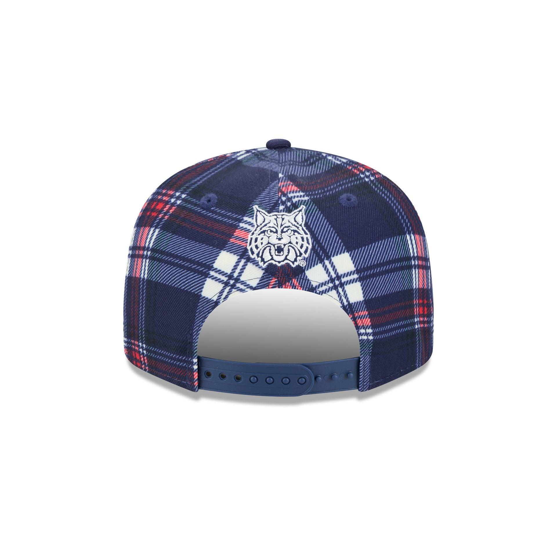 Arizona Wildcats Plaid 9FIFTY Snapback Hat Male Product Image