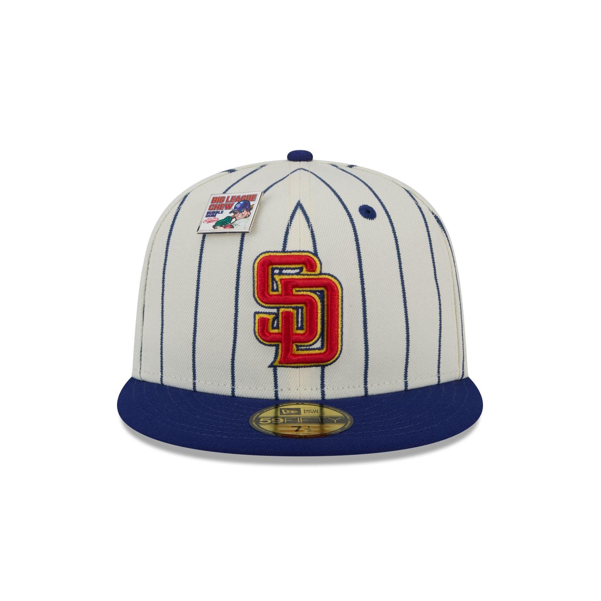 Big League Chew X San Diego Padres Pinstripe 59FIFTY Fitted Hat Male Product Image