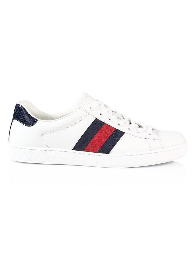 Mens GG Stripe Tennis Sneakers Product Image