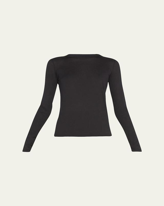 Womens Boxy Boatneck Top Product Image