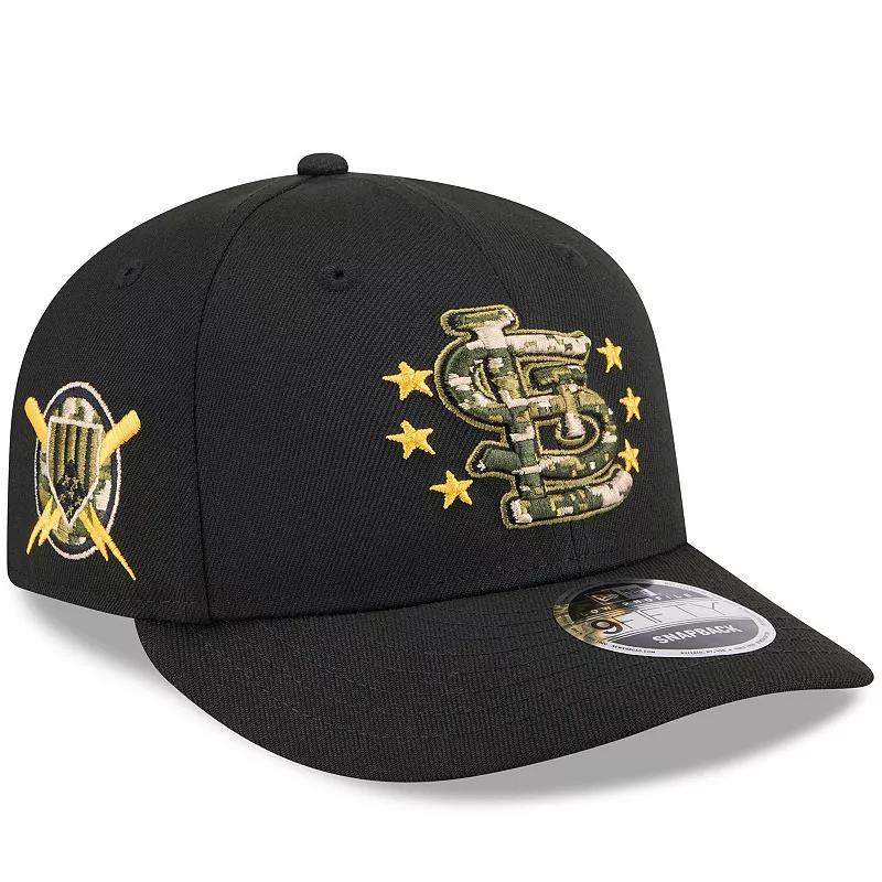 Mens New Era St. Louis Cardinals 2024 Armed Forces Day Low Profile 9FIFTY Snapback Hat Product Image