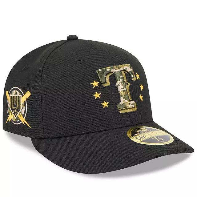 Mens New Era Texas Rangers 2024 Armed Forces Day Low Profile 59FIFTY Fitted Hat Product Image