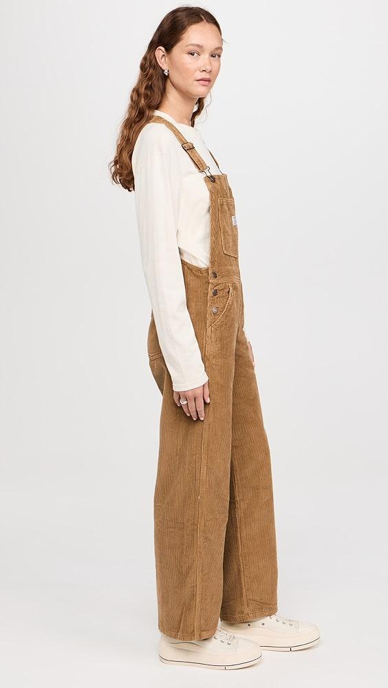 Levi's Full Length Baggy Corduroy Overalls | Shopbop Product Image