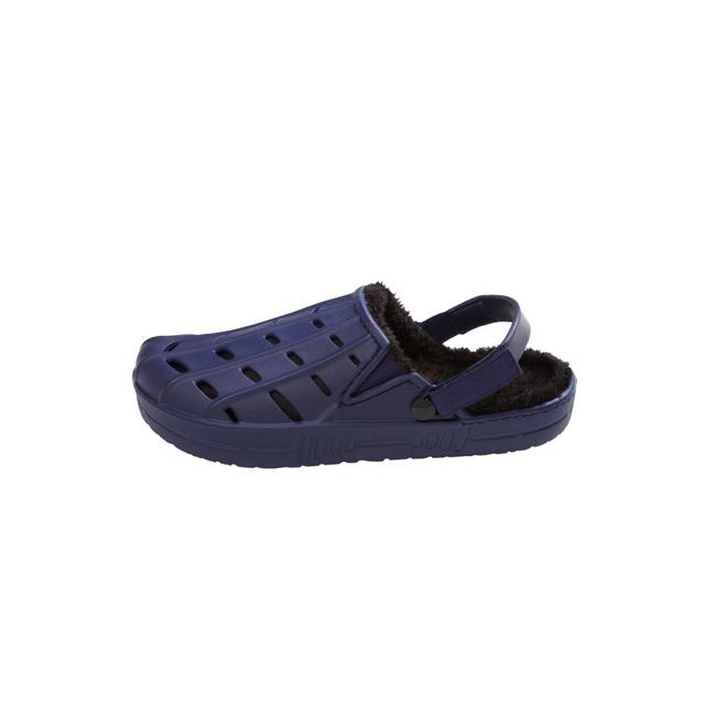 KingSize Mens Fur-Lined Rubber Clogs Product Image