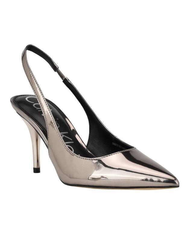 Calvin Klein Cinola Slingback Pointed Toe Pump Product Image