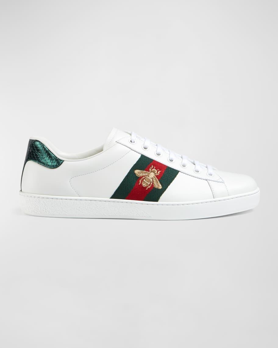 Mens New Ace Embroidered Low-Top Sneakers Product Image