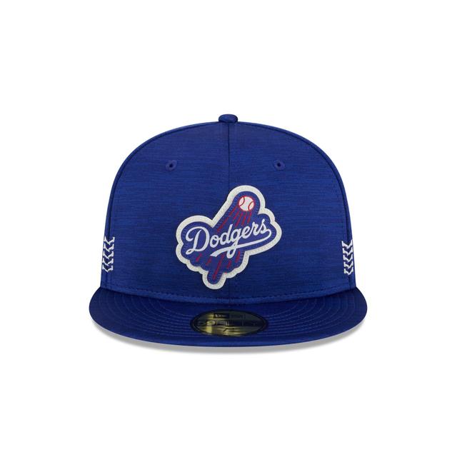 Los Angeles Dodgers 2024 Clubhouse 59FIFTY Fitted Hat Male Product Image