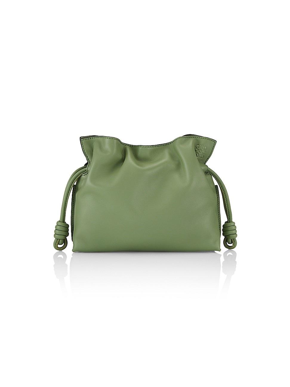 Loewe Mini Flamenco Leather Clutch Product Image