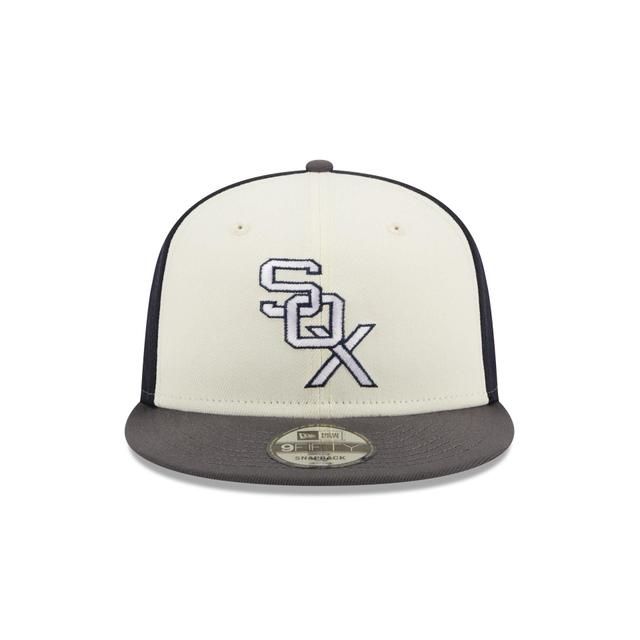 Chicago White Sox Graphite Visor 9FIFTY Snapback Hat Male Product Image