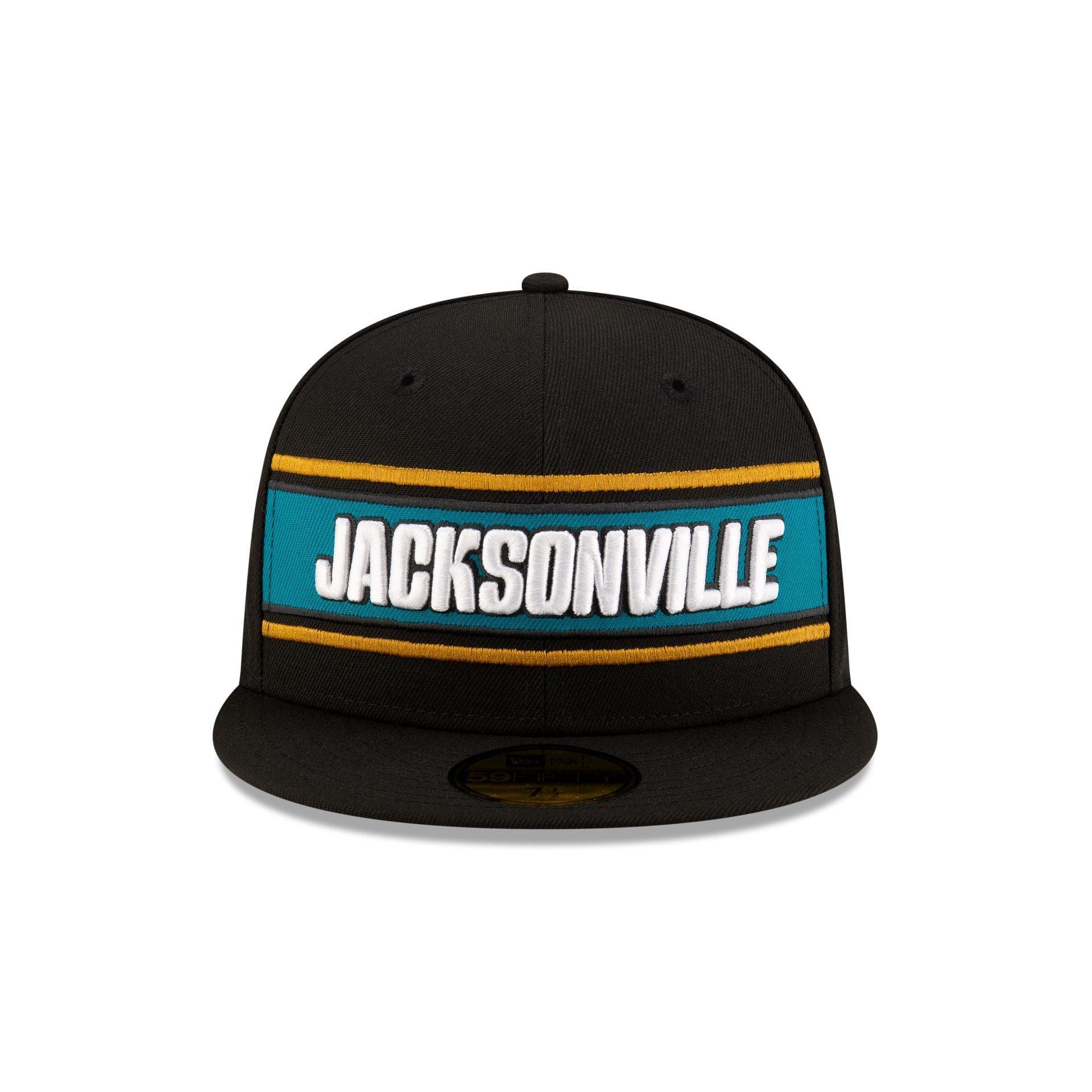 Jacksonville Jaguars 2024 Sideline Black 59FIFTY Fitted Hat Male Product Image