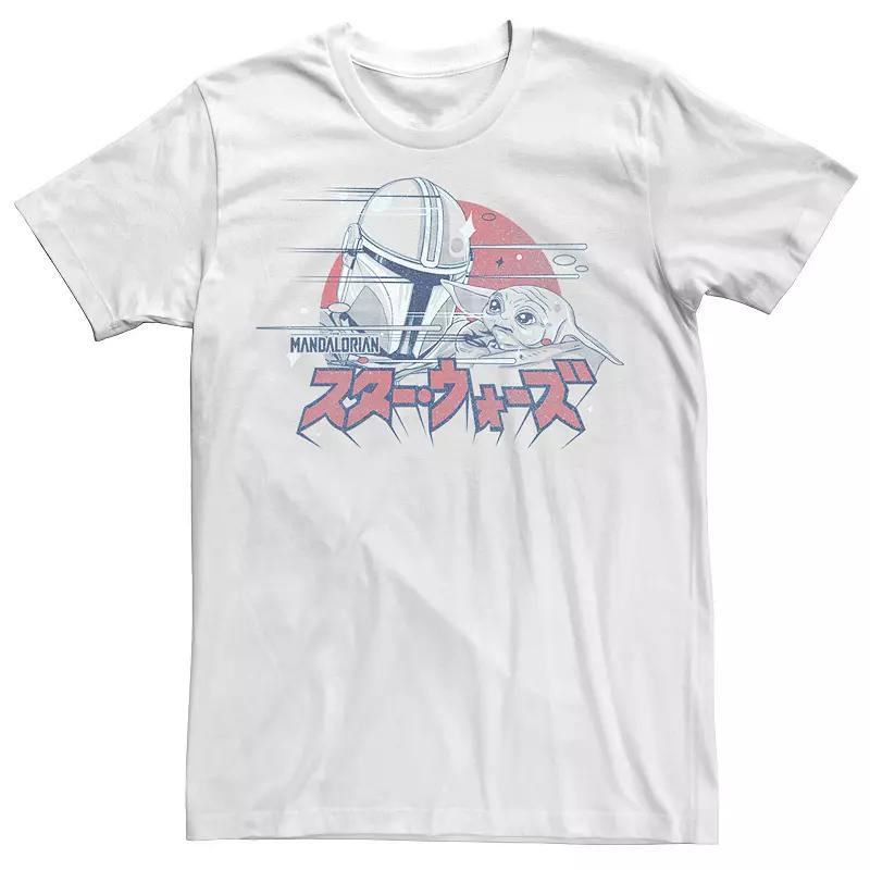 Mens Star Wars The Mandalorian & The Child Kanji Portrait Tee Product Image