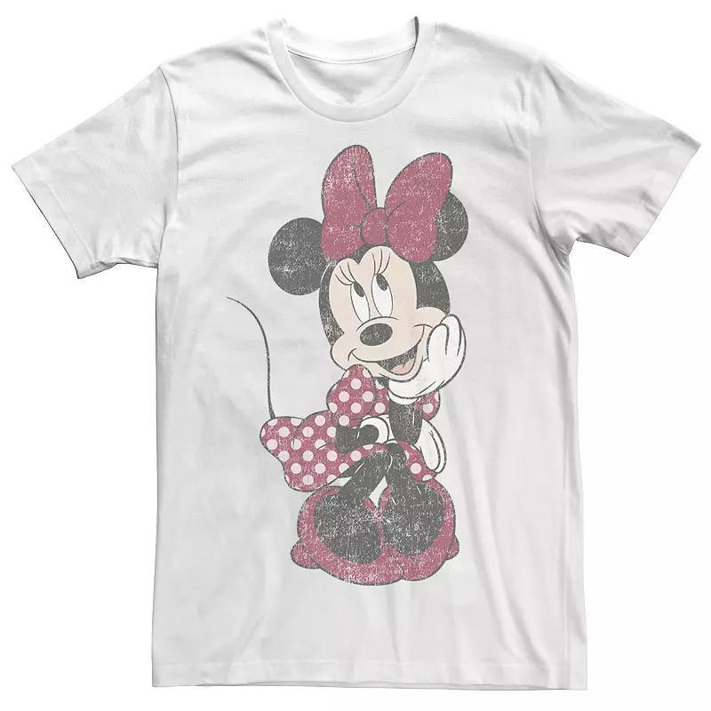 Disneys Mickey And Friends Minnie Mouse Mens Shy Vintage Tee, Boys Product Image