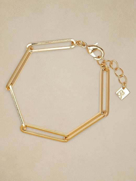 Paperclip Chain Bracelet Product Image